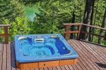 Hot Tub overlooking Whitefish Lake